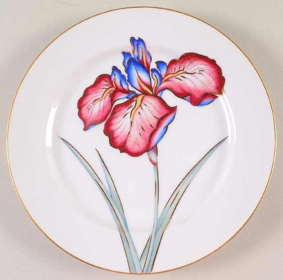 La Belle Fleur Luncheon Plate by Fitz and Floyd-1