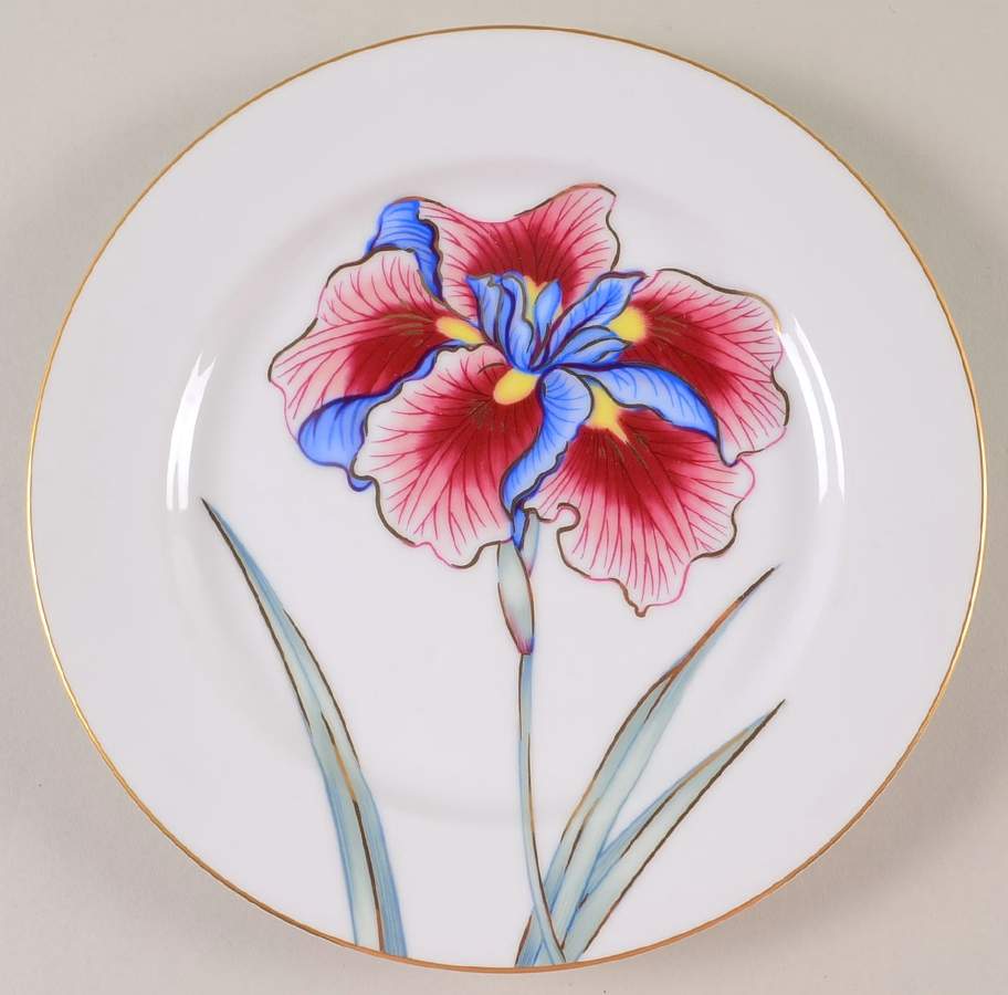 La Belle Fleur Luncheon Plate by Fitz and Floyd-1