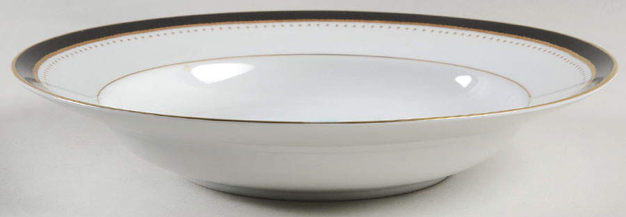 Lake Charles Large Rim Soup Bowl by Fitz and Floyd-1