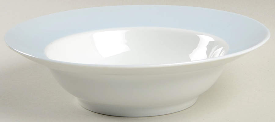 La Ronde Blue Rim Soup Bowl by Fitz & Floyd-1