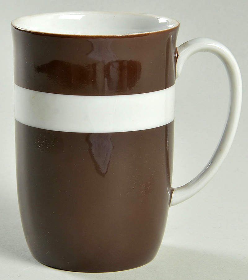 La Ronde Dark Brown Mug by Fitz & Floyd-1