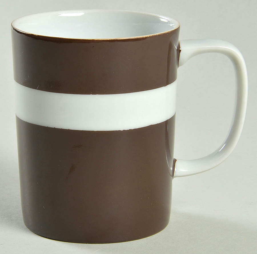 La Ronde Dark Brown Mug by Fitz & Floyd-1