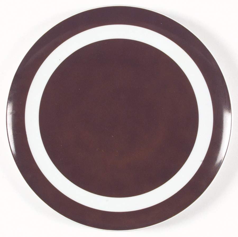 La Ronde Dark Brown Dinner Plate by Fitz & Floyd-1