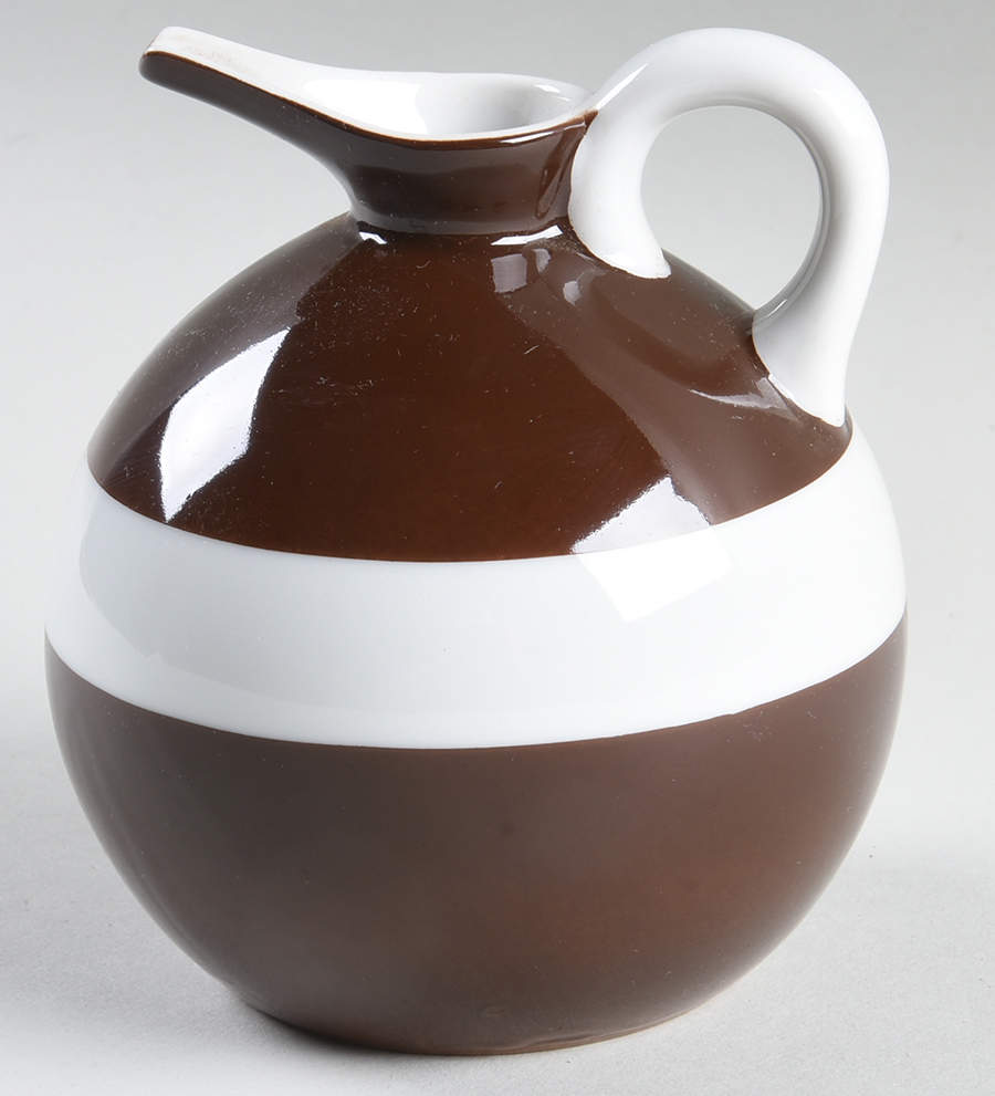 La Ronde Dark Brown Vinegar No Stopper by Fitz and Floyd-1