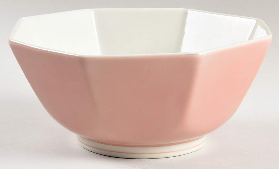 La Ronde Peach 6" Octagonal Vegetable Bowl by Fitz & Floyd-1