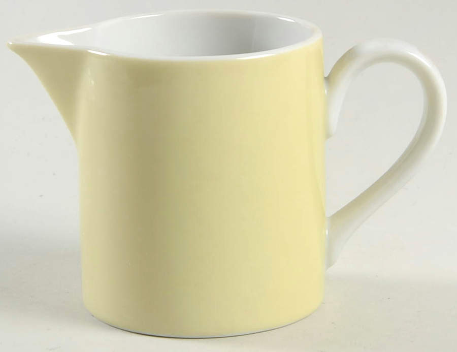 La Ronde Yellow Creamer by Fitz and Floyd-1