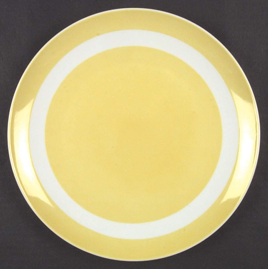 La Ronde Dark Yellow Dinner Plate by Fitz & Floyd-1