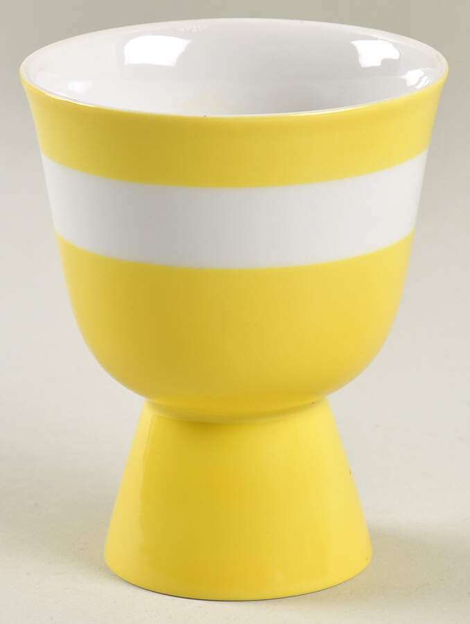 La Ronde Dark Yellow Double Egg Cup by Fitz & Floyd-1