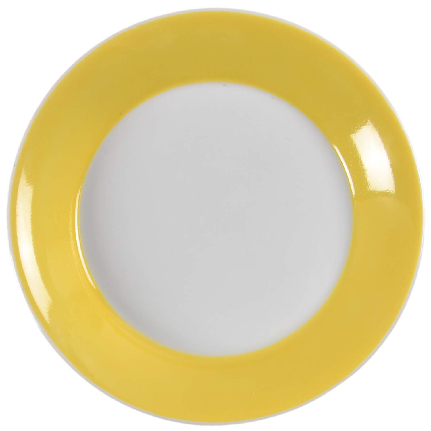 La Ronde Dark Yellow Saucer by Fitz & Floyd-1