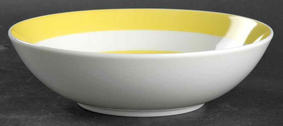 La Ronde Dark Yellow Coupe Cereal Bowl by Fitz & Floyd-1