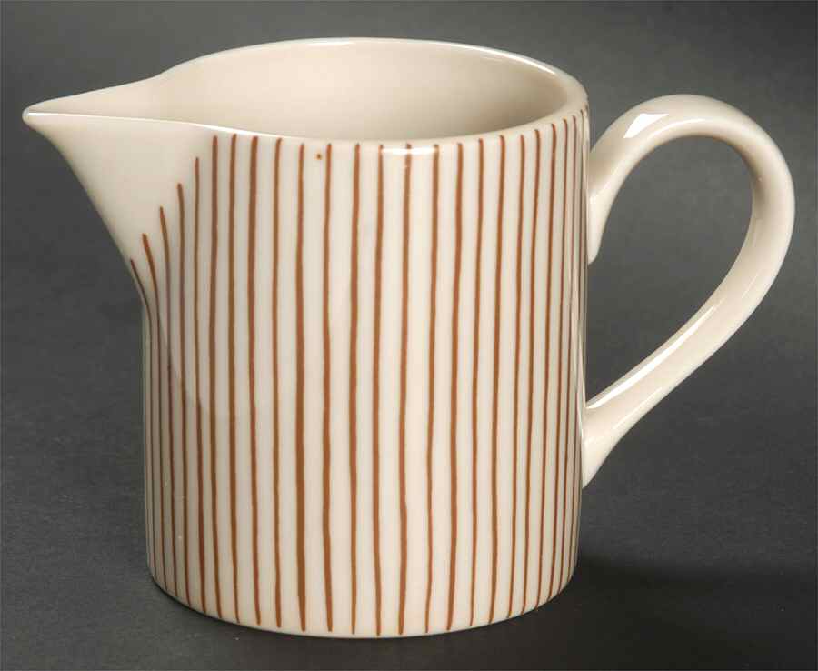 Les Bands Brown Creamer by Fitz & Floyd-1