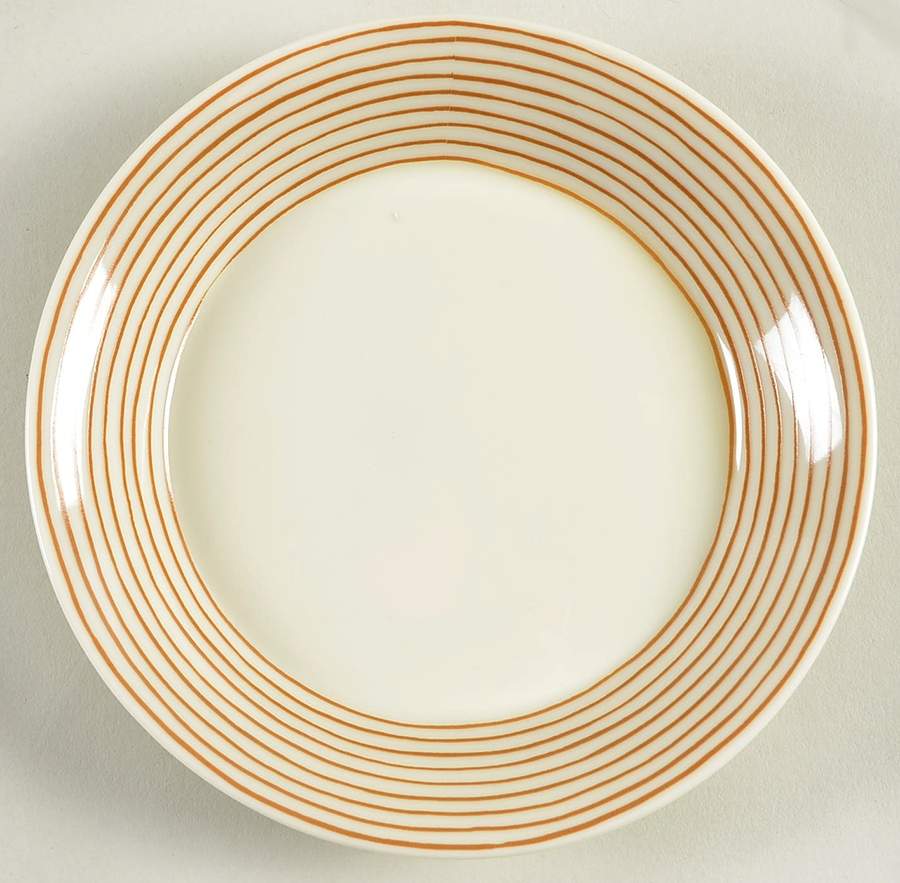 Les Bands Brown Saucer by Fitz & Floyd-1