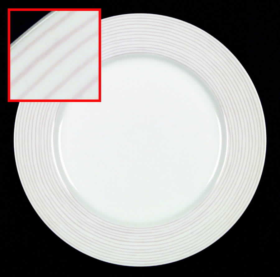 Les Bands Pink Dinner Plate by Fitz & Floyd-1