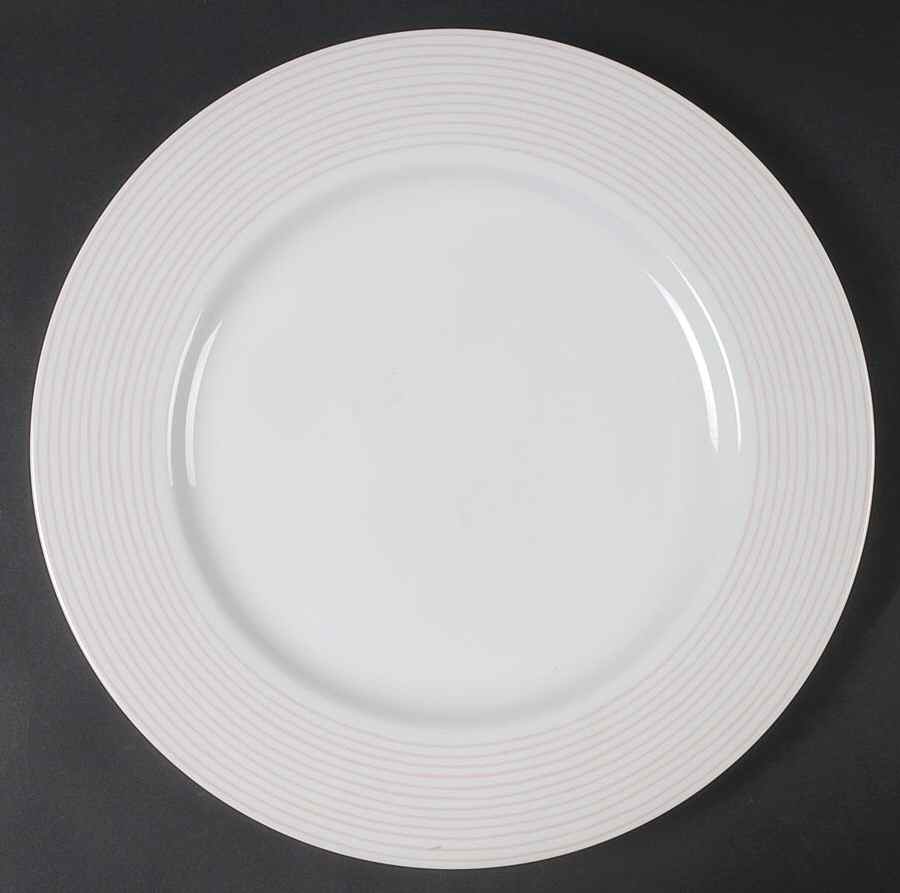 Les Bands Pink Service Plate (Charger) by Fitz & Floyd-1