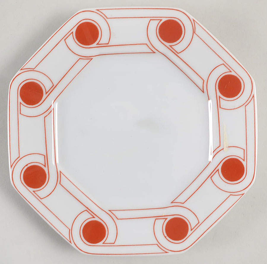 Le Continentale Terra Cotta Bread & Butter Plate by Fitz & Floyd-1