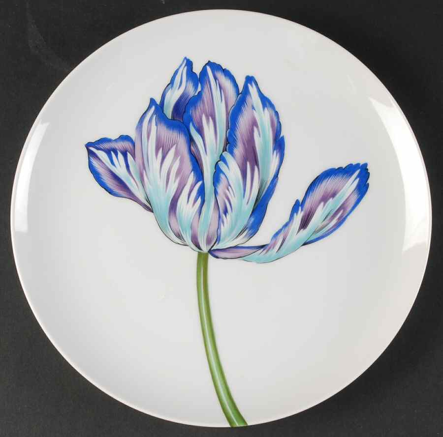 Les Tulipes Luncheon Plate by Fitz & Floyd-1