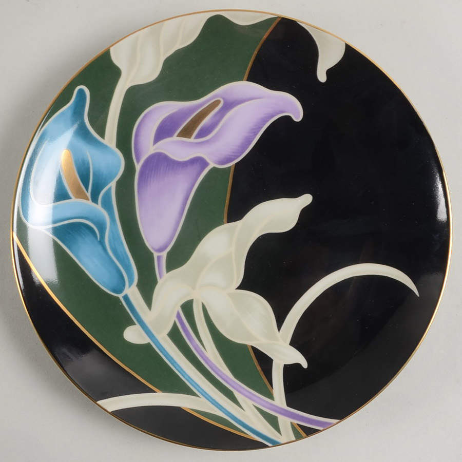 Lis D'Aubergine Salad Plate by Fitz & Floyd-1