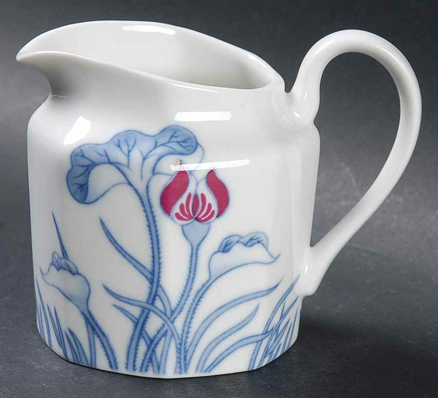 Lotus Bleu Creamer by Fitz & Floyd-1