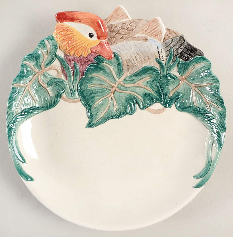 Mandarin Marsh Canape Plate by Fitz and Floyd-1