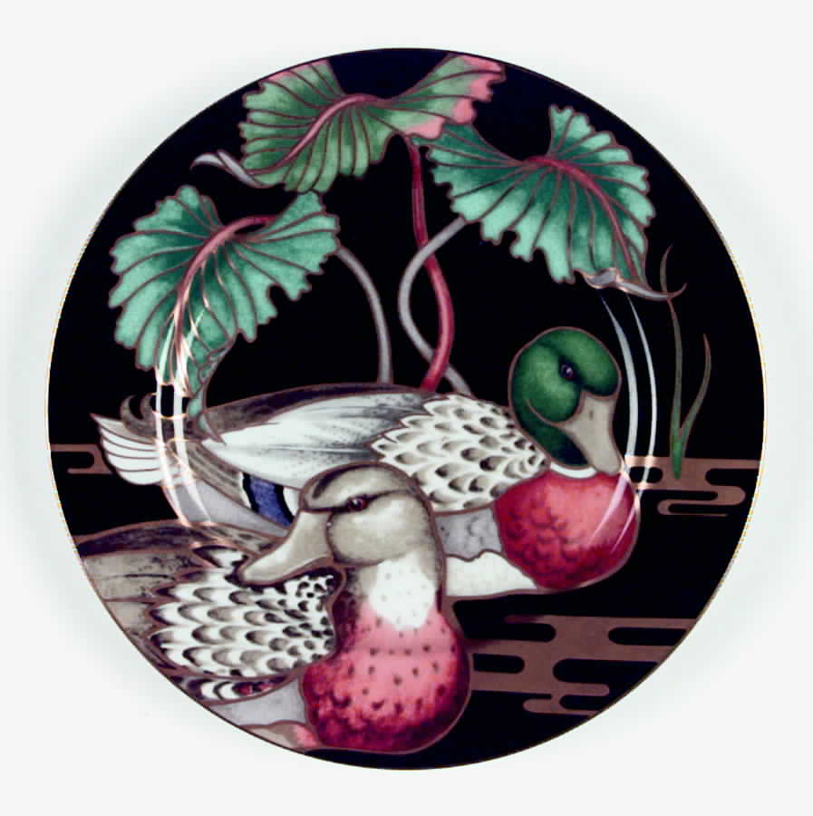 Mallard Pond Salad Plate by Fitz & Floyd-1