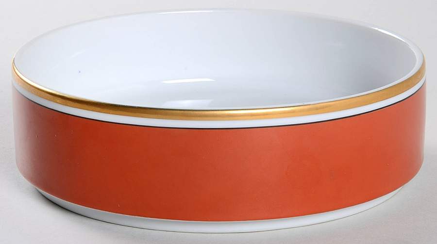 Medaillon d'Or Orange (Terra Cotta) Stack Set, Bowl Only by Fitz & Floyd-1