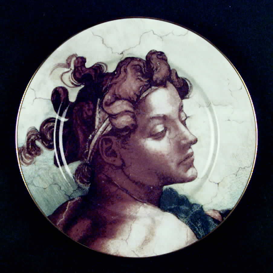 Michelangelo Salad Plate by Fitz & Floyd-1