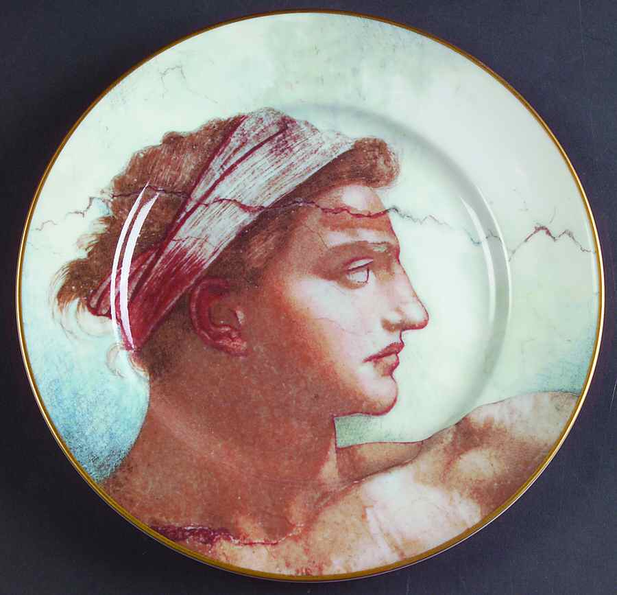 Michelangelo Salad Plate by Fitz & Floyd-1