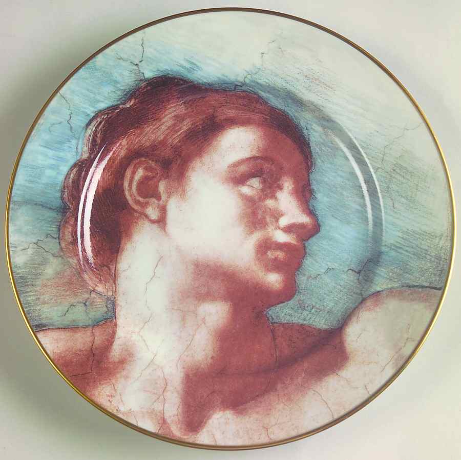 Michelangelo Salad Plate by Fitz & Floyd-1