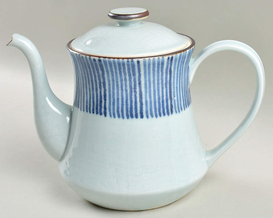 Mingei Teapot & Lid by Fitz & Floyd-1