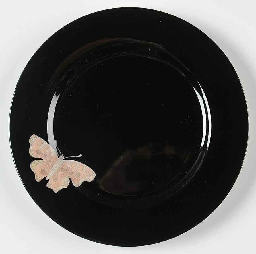 Midnight Poppy Bread & Butter Plate by Fitz & Floyd-1
