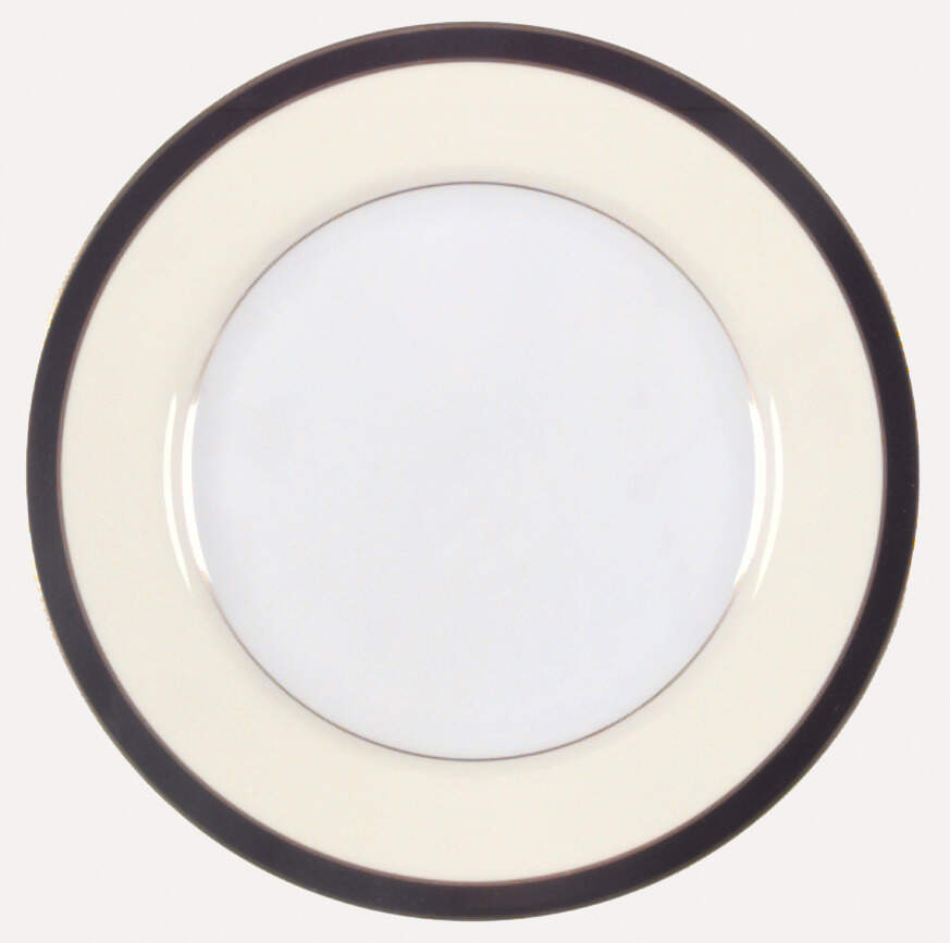 Montmartre Black Service Plate (Charger) by Fitz & Floyd-1