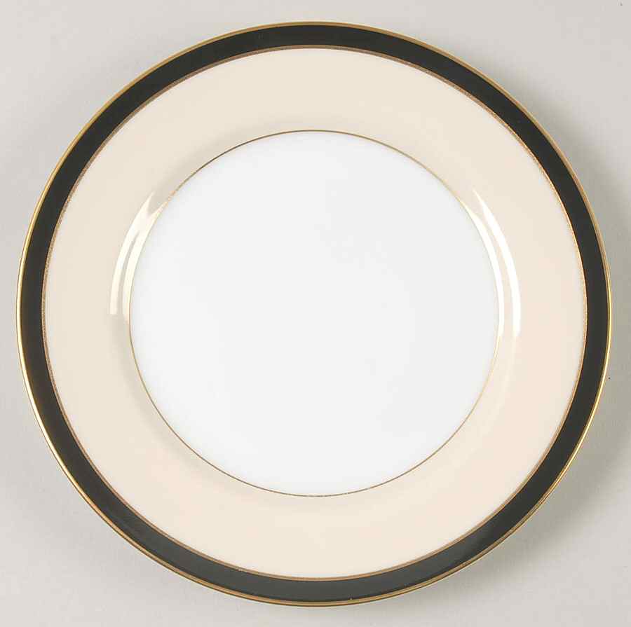 Montmartre Black Bread & Butter Plate by Fitz & Floyd-1
