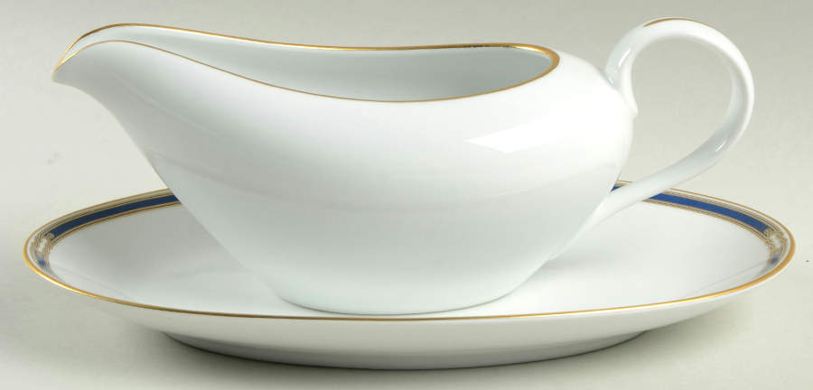Montpelier Gravy Boat & Underplate/Relish by Fitz & Floyd-1