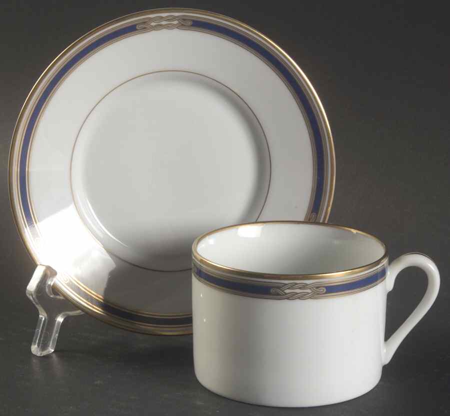 Montpelier Flat Cup & Saucer Set by Fitz & Floyd-1