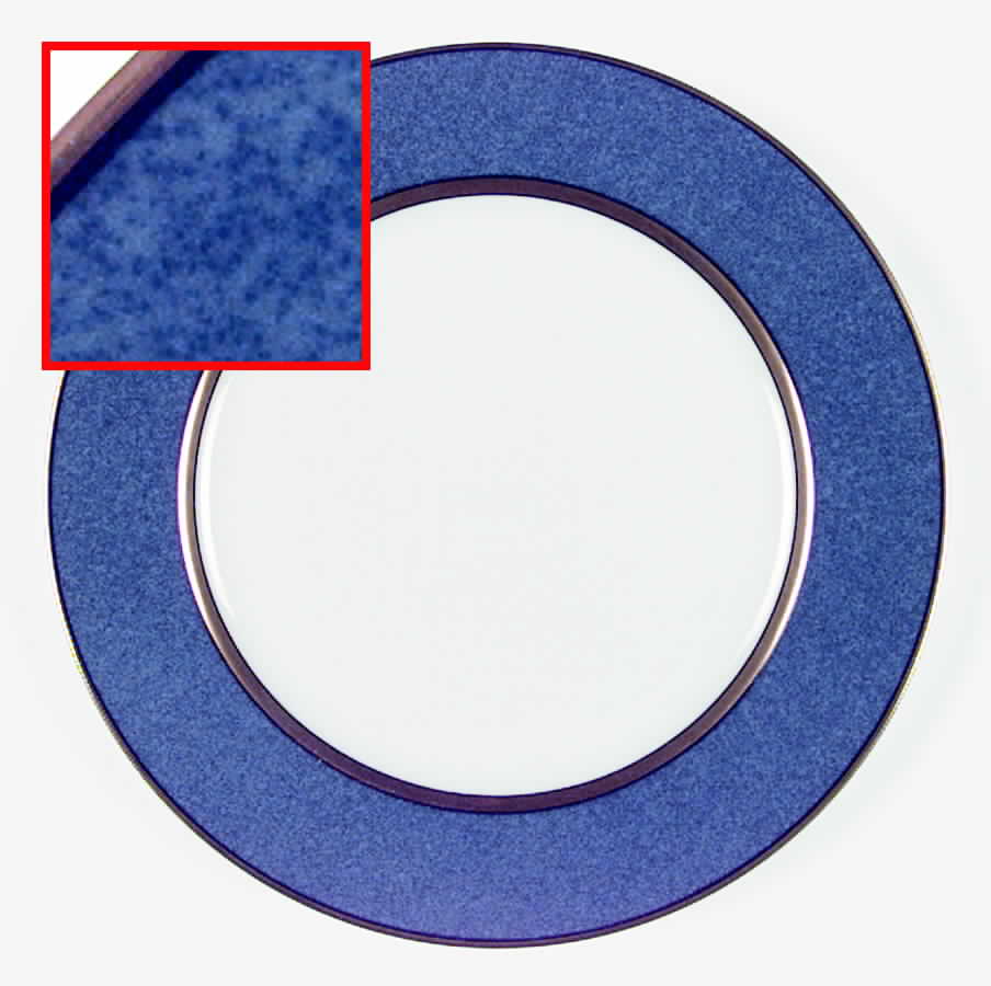 Mouchetee Cerulean Blue Dinner Plate by Fitz & Floyd-1