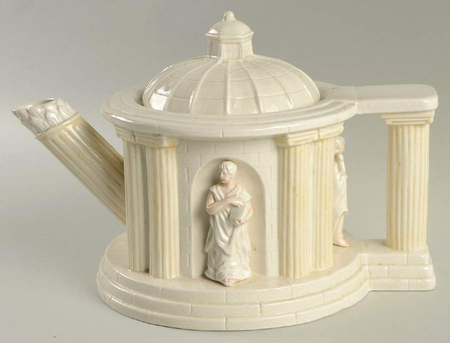 Neo Classic Figural Teapot & Lid by Fitz & Floyd-1