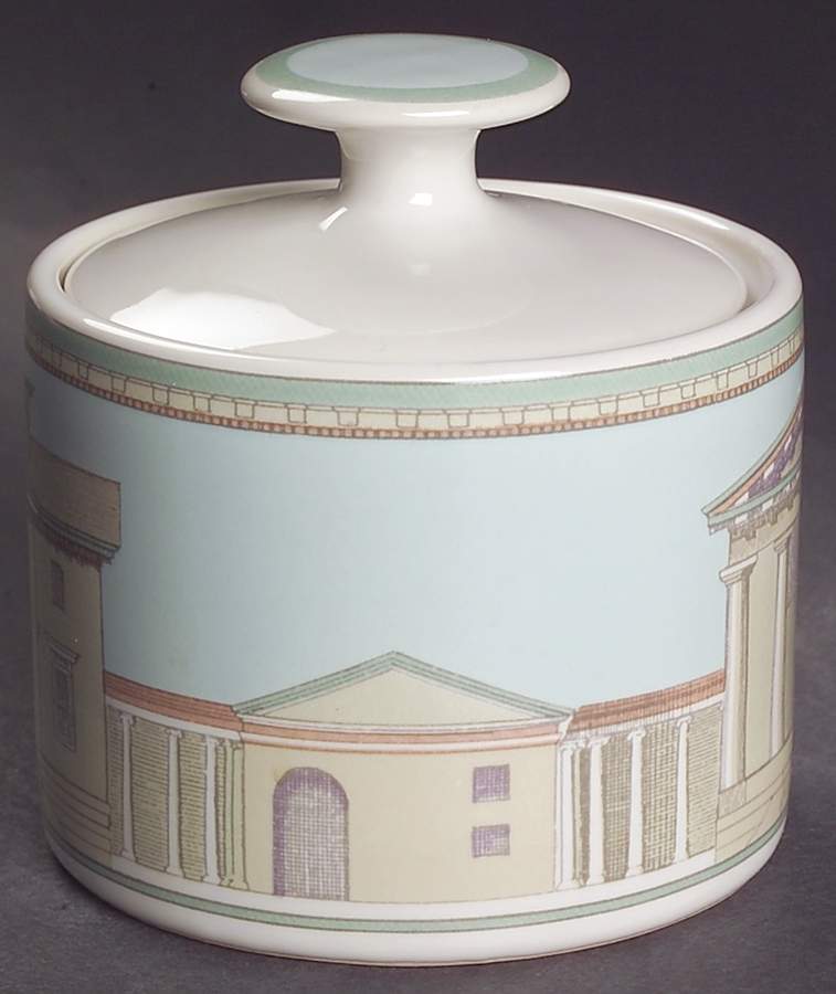 Neo Classic Sugar Bowl & Lid by Fitz & Floyd-1