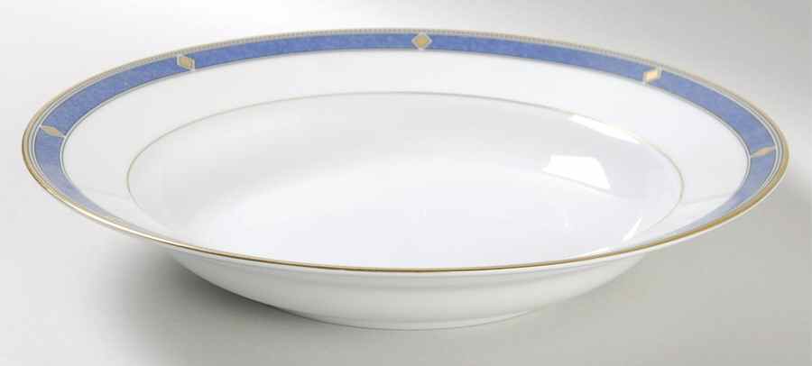 Norfolk-Lafayette Large Rim Soup Bowl by Fitz and Floyd-1