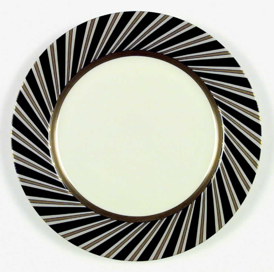 Oblique Dinner Plate by Fitz & Floyd-1