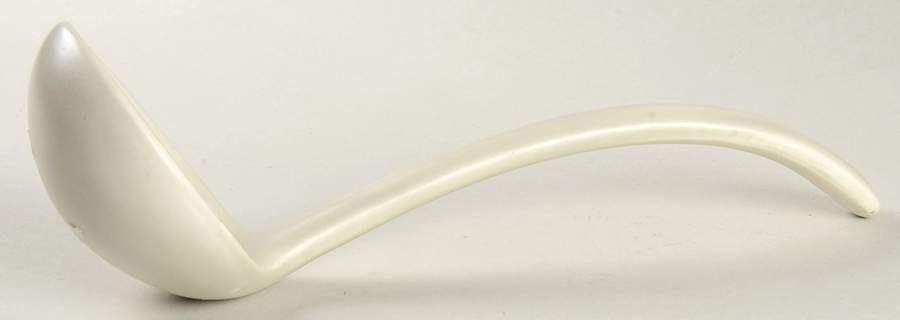 Oceana (Pink Coral Edge) Tureen Ladle by Fitz & Floyd-1