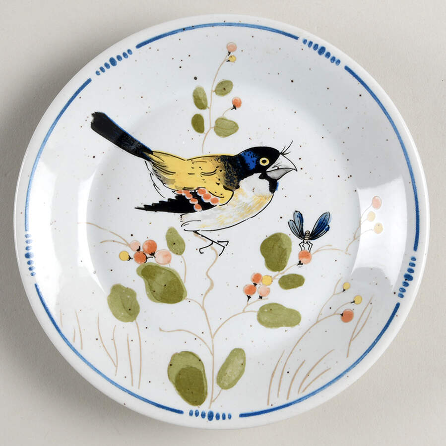 Oiseau Saucer by Fitz & Floyd-1