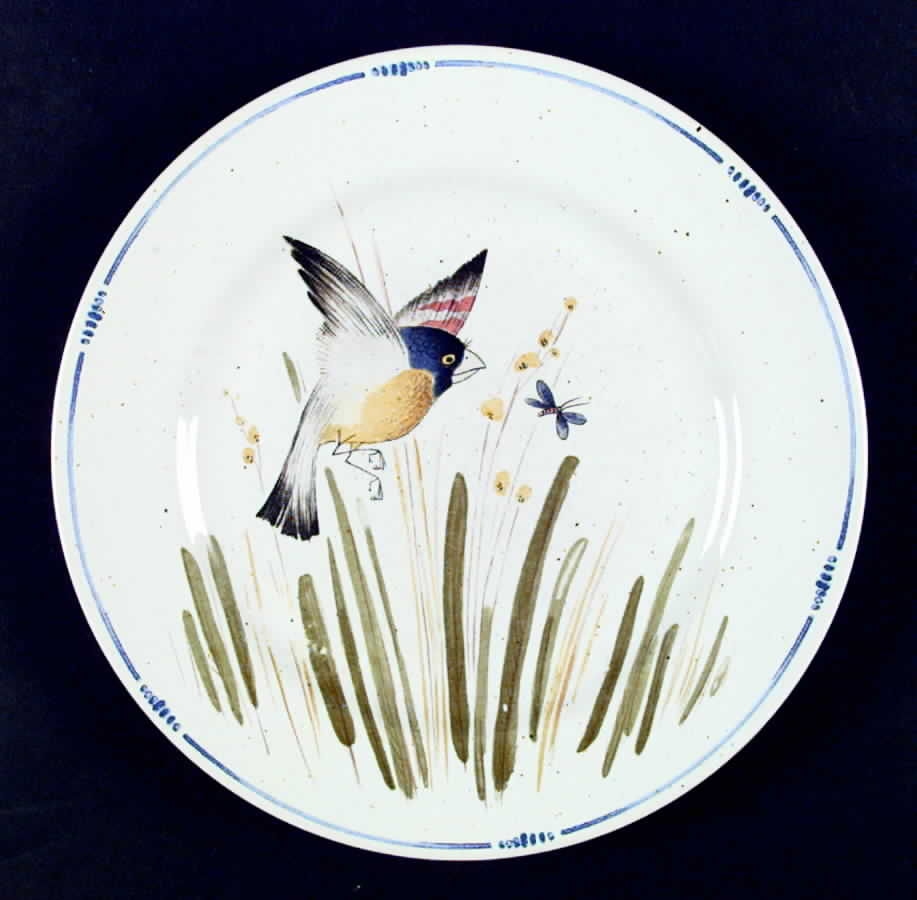 Oiseau Dinner Plate by Fitz & Floyd-1