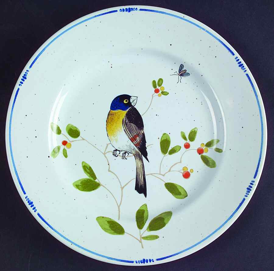 Oiseau Salad Plate by Fitz & Floyd-1