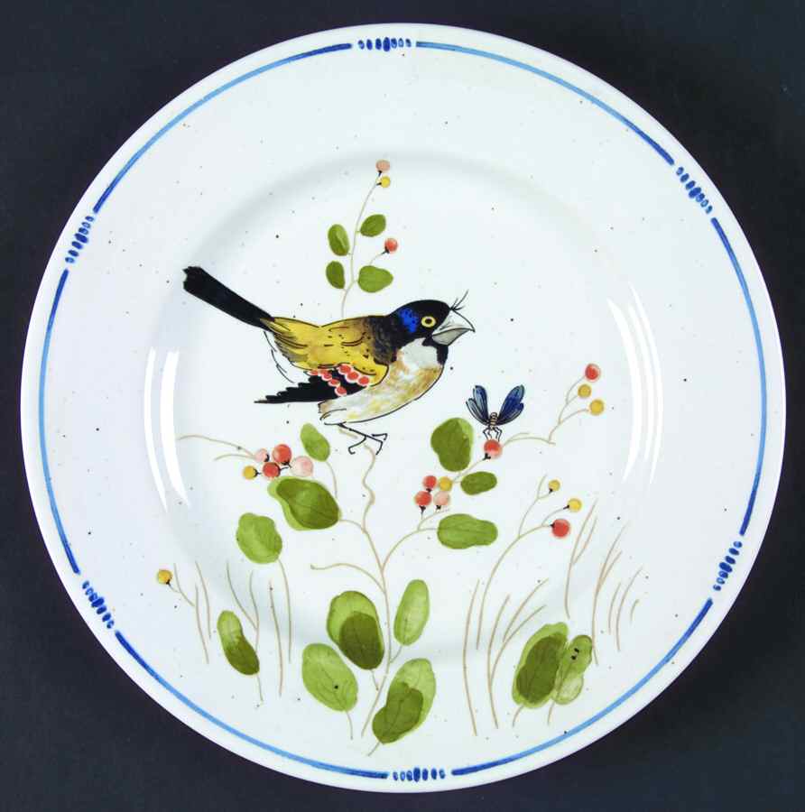Oiseau Salad Plate by Fitz & Floyd-1