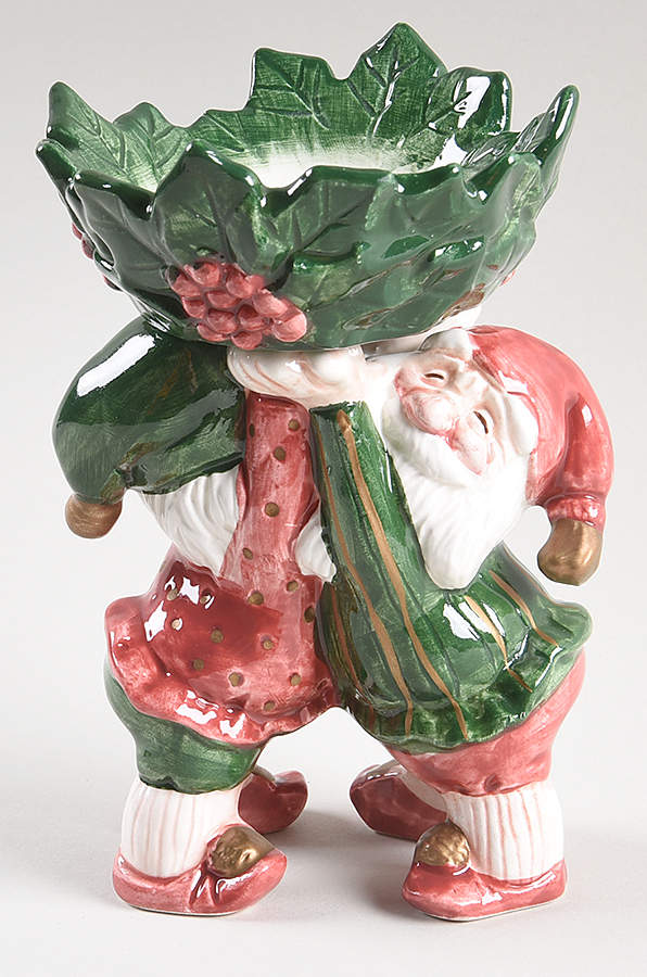 Old World Elf Votive Candleholder No Glass Globe by Fitz & Floyd-1