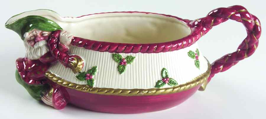 Old World Elf Gravy Boat by Fitz & Floyd-1