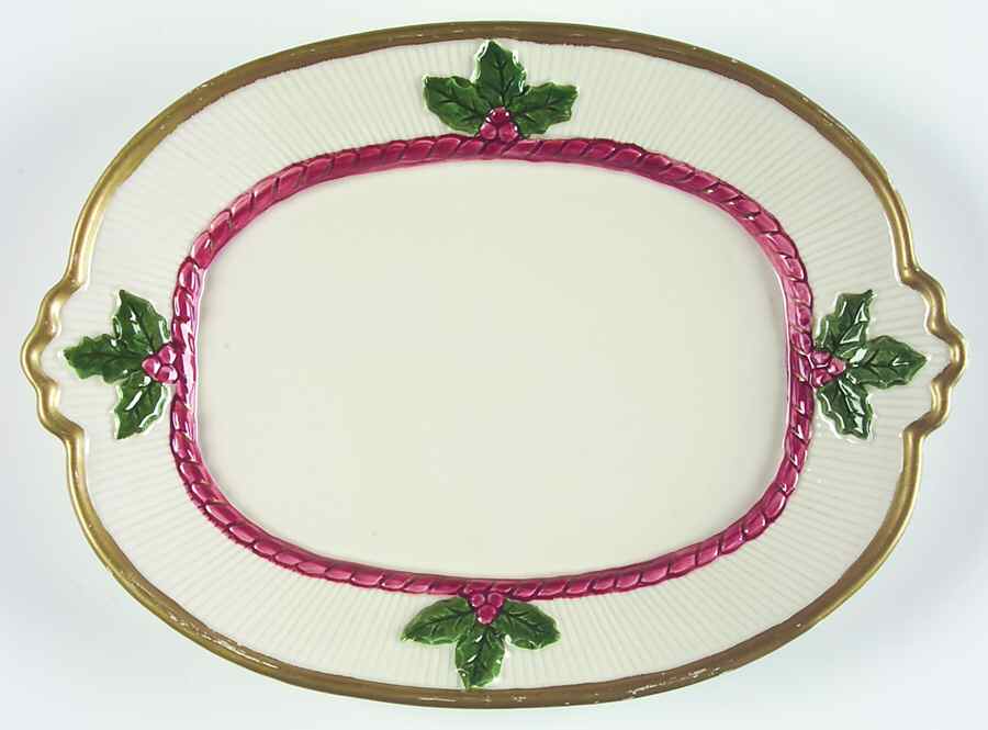 Old World Elf Underplate for Gravy Boat by Fitz & Floyd-1