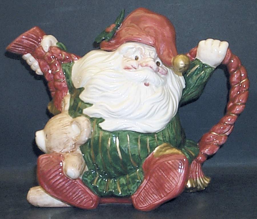 Old World Elf Teapot & Lid by Fitz & Floyd-1