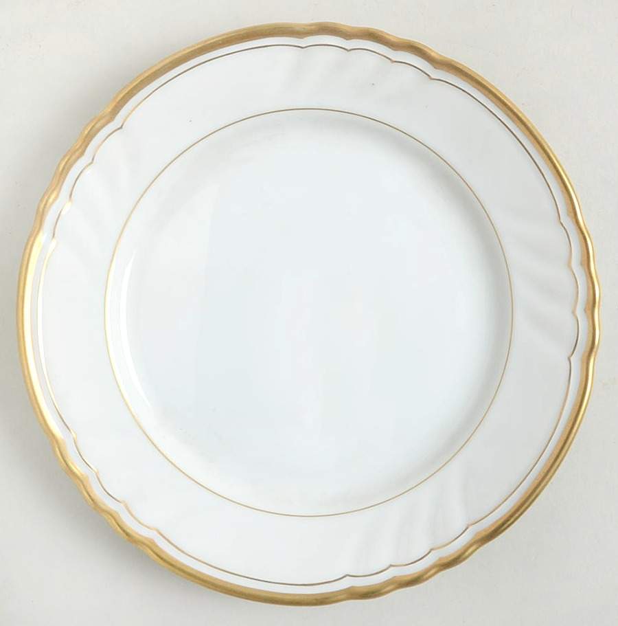 Orleans Blanc Bread & Butter Plate by Fitz & Floyd-1