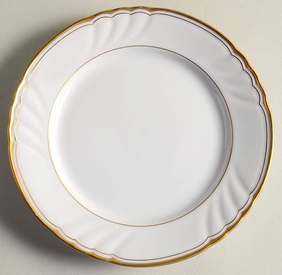 Orleans Blanc Salad Plate by Fitz & Floyd-1